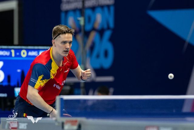 România va întâlni China, campioana en-titre, în optimile Campionatului Mondial de Tenis de Masă pe echipe la masculin