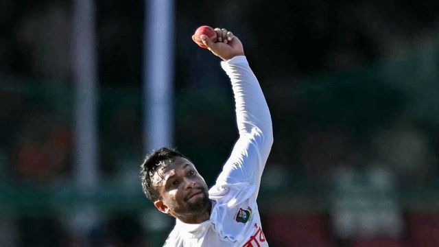 Bangladesh all-rounder Shakib-Al-Hasan unlikely to travel home for his final Test due to protests