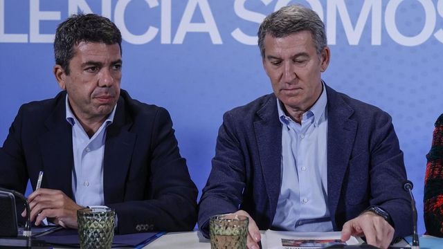 Mazón, el náufrago político de la dana