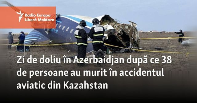 Prima reacție a lui Vladimir Putin, după prăbușirea avionului Azerbaijan Airlines în Kazahstan