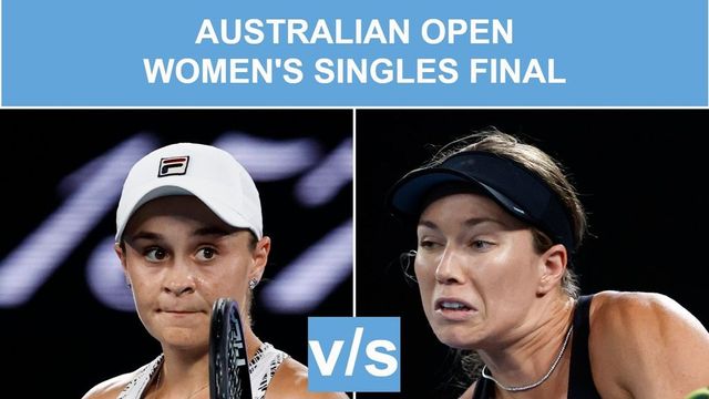 Australian Open 2022, Women's Singles Final Live Score and Updates: Barty Eyes History, Collins Aims for 1st Slam