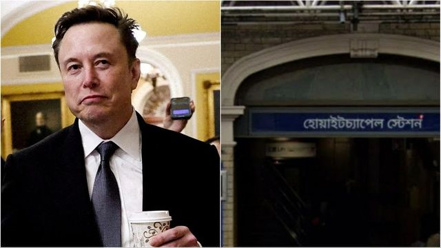 Elon Musk Backs UK MP's 'English Only' Call Over Bengali Signage At London Station