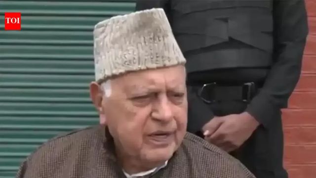 Firing at event with ex-J&K CM Farooq Abdullah present, 1 arrested