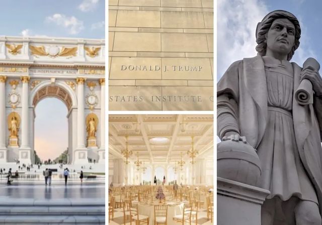 Trump busca la inmortalidad con un legado de grandes monumentos y centros artísticos con su nombre