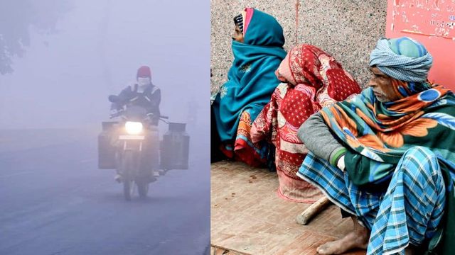 North India Shivers Under Cold Wave As IMD Issues Red Alert, Warns For Dense Fog In Several States