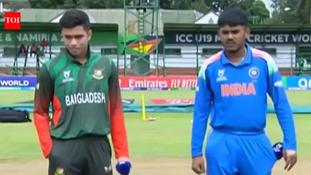 India, Bangladesh captains avoid handshake during toss as tension spills over to Under-19 World Cup match - Watch
