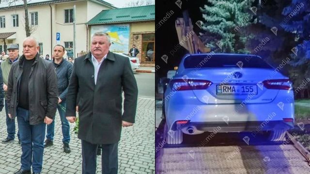 Președintele raionului Ocnița, prins beat la volanul mașinii de serviciu