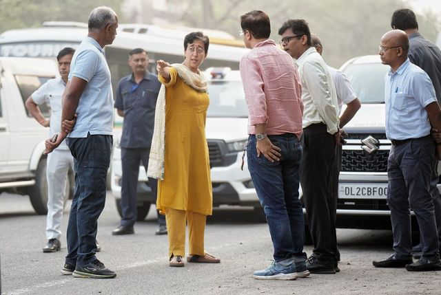 Chief Minister Atishi, Ministers Inspect Delhi Roads, Ensure Pothole-Free Capital By Diwali