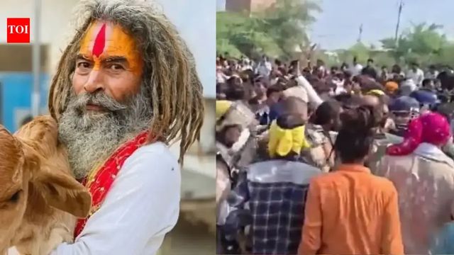 Protests erupt in Mathura after cow vigilante Farsa Baba run over by truck; supporters allege murder, block highway