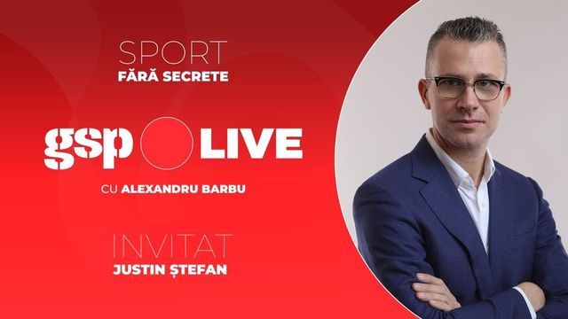 Justin Ștefan, secretarul general al LPF, a fost invitatul zilei la GSP Live