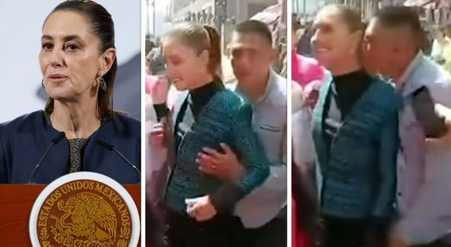 Arrestato un uomo per aver palpeggiato presidente messicana