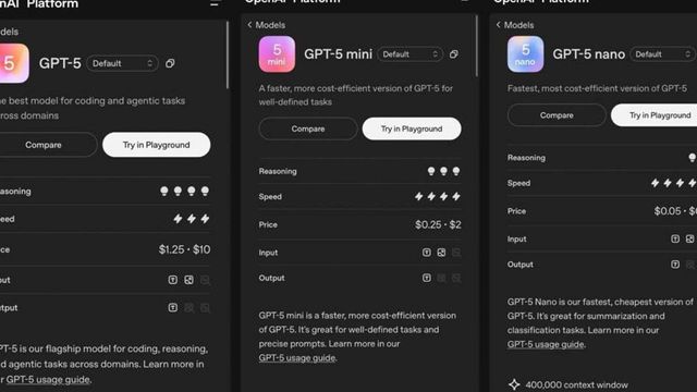 OpenAI Launches More Powerful GPT-5 Model For Coding And Writing
