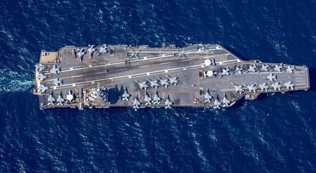 La portaerei Ford, l'arma più letale della Marina