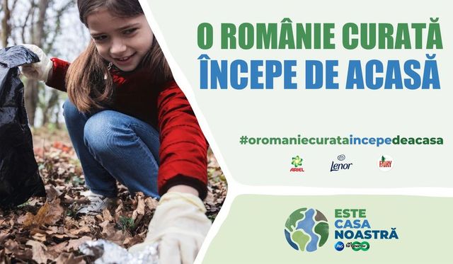 Campania O Românie Curată Începe de Acasă: Peste 500 voluntari au colectat 22 tone de deșeuri și au plantat 2500 de puieți