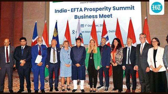 India, EFTA trade pact comes into force: Union Commerce Minister Piyush Goyal