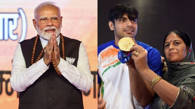 'Reminded Me of My Mother': PM Narendra Modi's Heartfelt Note to Neeraj Chopra's Mum After Tasting 'Churma'