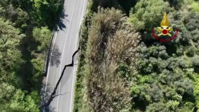 Maltempo in Molise, si risveglia frana storica a Petacciato