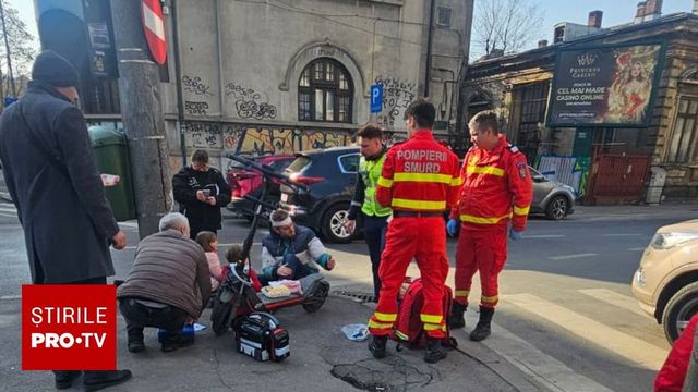 Ilan Laufer și gemenii săi de 5 ani, loviți de o mașină în timp ce se deplasau cu trotineta prin București