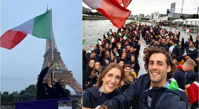 Tamberi perde la fede nella Senna mentre sventola il tricolore - Il Fatto Quotidiano