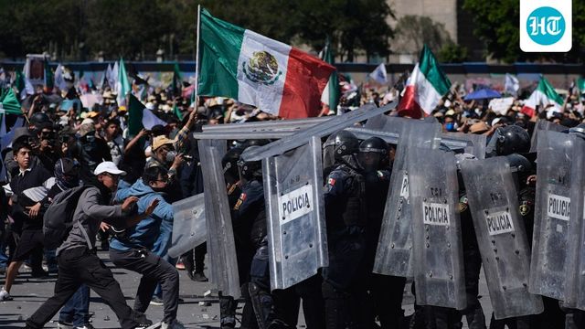 Mexico’s Gen Z protest corruption, inequality; clashes with police injures 120