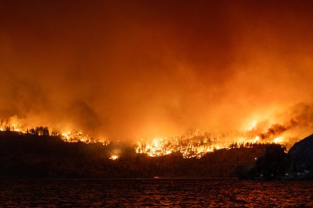 Zeci de mii de persoane - evacuate din Tenerife, unde un incendiu de vegetatie a scapat de sub control