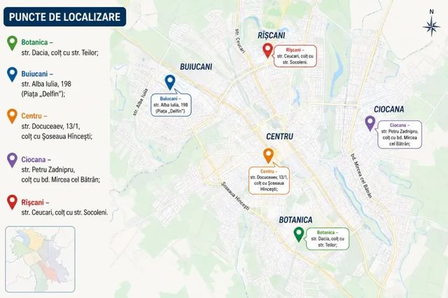 Corturi anticaniculă, instalate în mai multe localități din țară