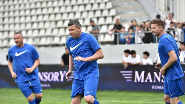 Reacția lui Daniel Oprița, după ce a participat la reeditarea sfertului UEFAntastic, Steaua - Rapid