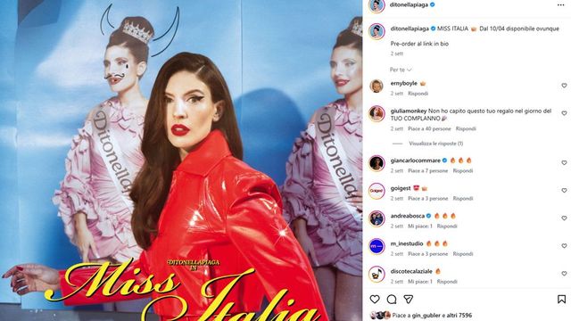 Miss Italia contro Ditonellapiaga per un titolo, chiesti i danni