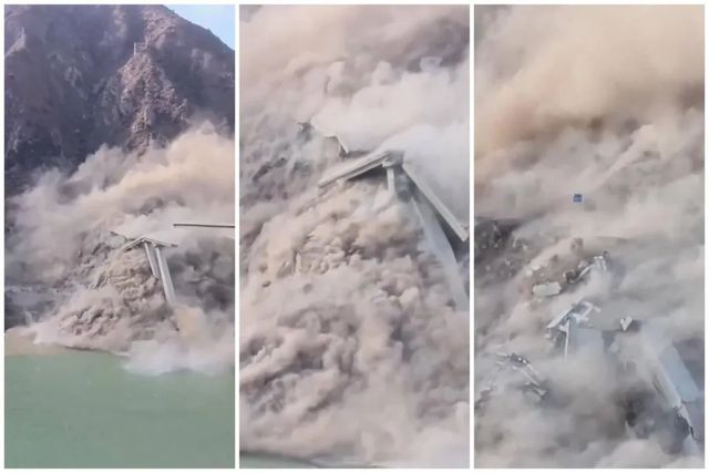 Cina, crolla ponte autostradale: era stato inaugurato due mesi fa