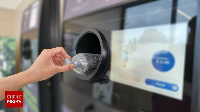Un bărbat din Ilfov a obținut peste 140.000 de euro păcălind aparatele de colectare a ambalajelor