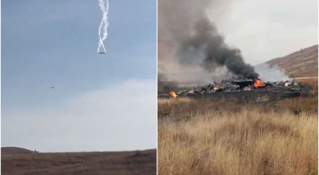 Aereo cargo militare turco cade al confine con la Georgia, venti militari dispersi