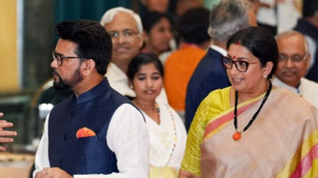 Anurag Thakur, Irani, among key ministers likely dropped from Modi 3.0 cabinet