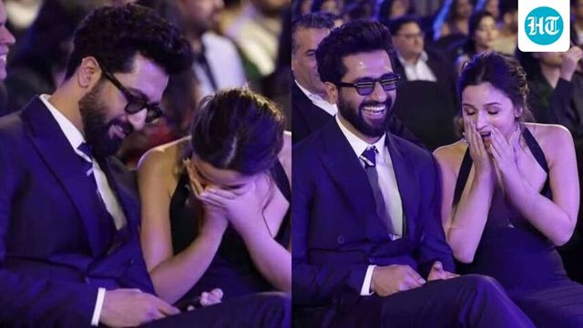 Did Vicky Kaushal show his baby boy’s pictures to Alia Bhatt? Her adorable reaction has fans convinced. Watch