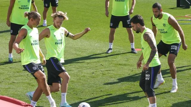 El posible once del Atlético ante el Real Madrid