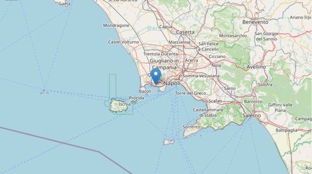 Terremoto a Napoli, tre scosse oggi ai Campi Flegrei