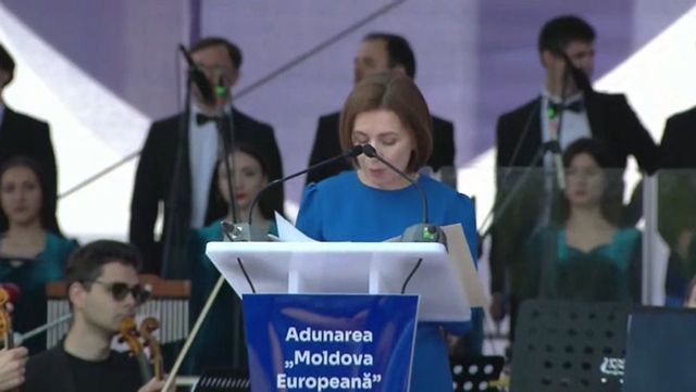 Mesajul Președintelui Republicii Moldova, Maia Sandu