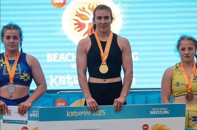Irina Rîngaci a câștigat medialia de aur la lupte pe plajă în Grecia
