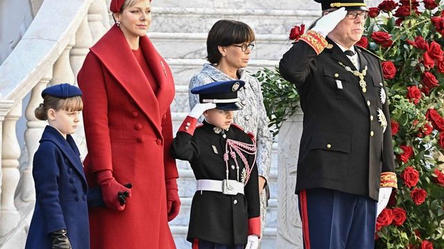 Charlène, todo al rojo en el Día Nacional de Mónaco