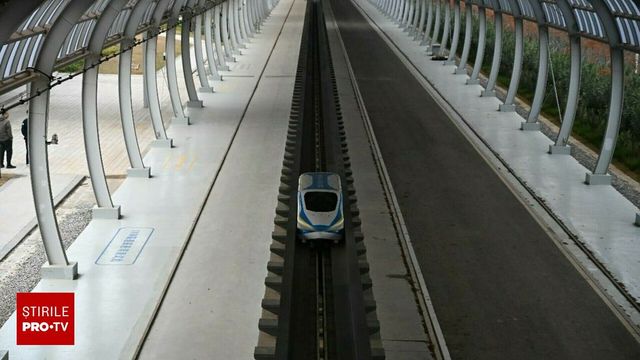 Trenul Maglev din China a atins 700 km/h în doar două secunde și a doborât un record mondial