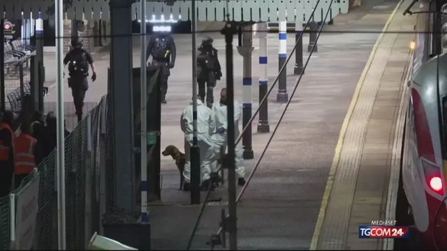 Assalto su un treno in Gran Bretagna