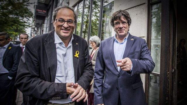 Quim Torra emplaza a Puigdemont y Junqueras a que «reflexionen» sobre sus liderazgos