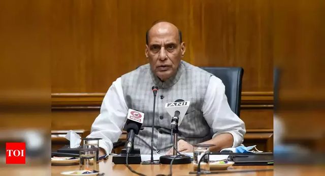 Defence Minister Rajnath Singh discusses situation in Afghanistan with US counterpart