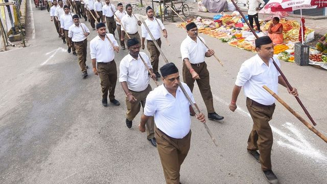 RSS workers detained for holding drill in Chennai government school, released later
