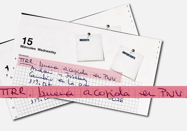 La segunda libreta de Leire alude a las gestiones sobre Tubos Reunidos: «Buena acogida en PNV»