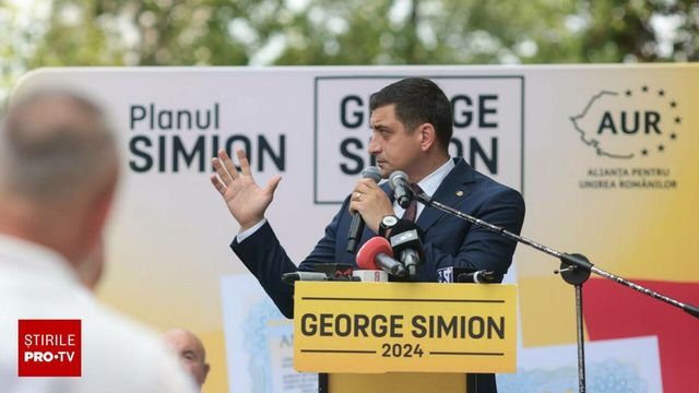 George Simion a prezentat guvernul din umbră al AUR