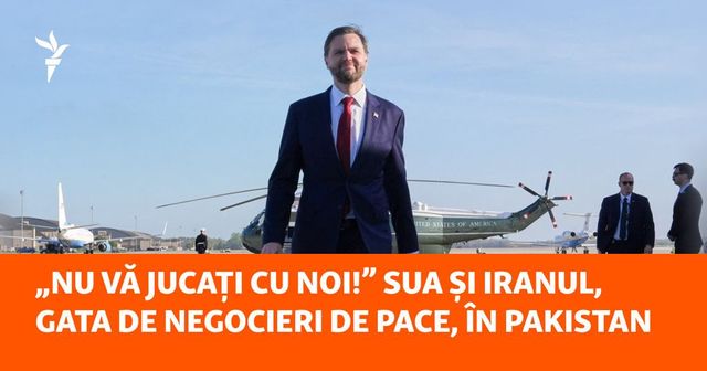Vicepreședintele SUA, JD Vance a plecat în Pakistan pentru a pregăti negocierile cu Iranul