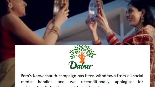 Dabur pulls down its Karwa Chauth ad featuring same-sex couple celebrating Karwa Chauth