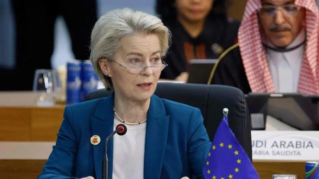 Von der Leyen llama a «estrechar lazos» con China y a ser «pragmáticos» con EEUU