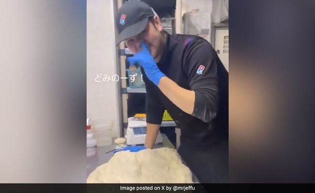 Domino's Japan Employee Picks Nose, Touches Pizza Dough, Company Reacts