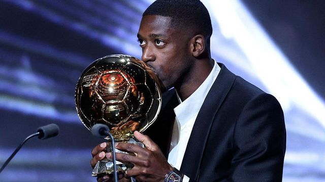 Ousmane Dembele a câștigat „Balonul de Aur”